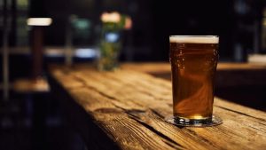 Beer is high in purines