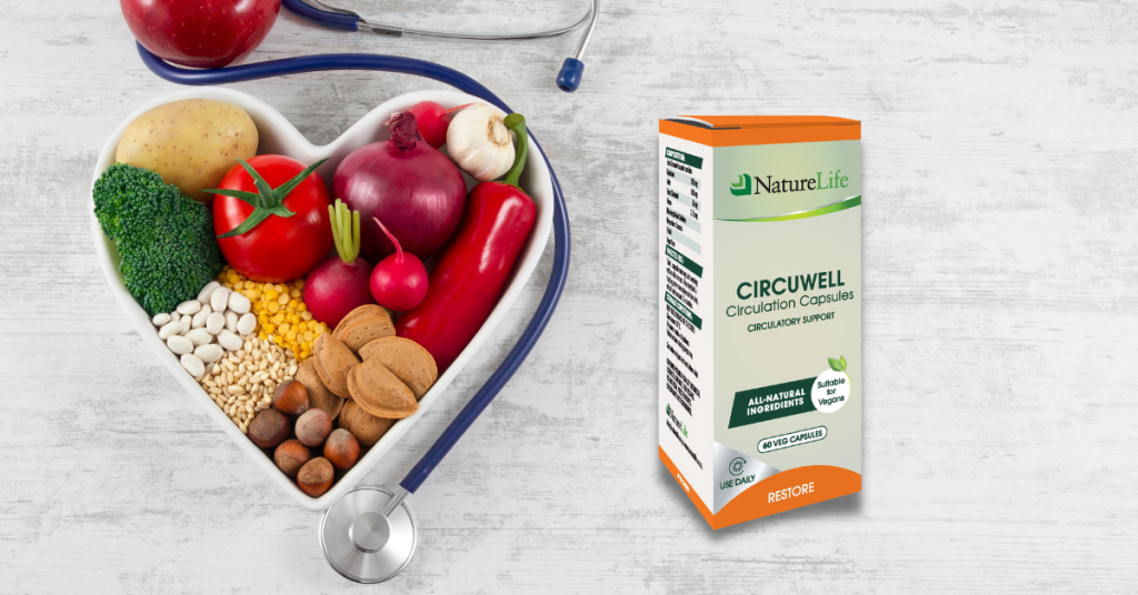 Circuwell and healthy foods for circulation